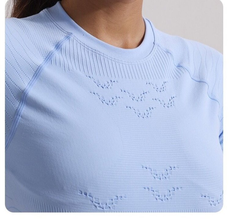 Flexible yoga wear with breathable fabric for workouts