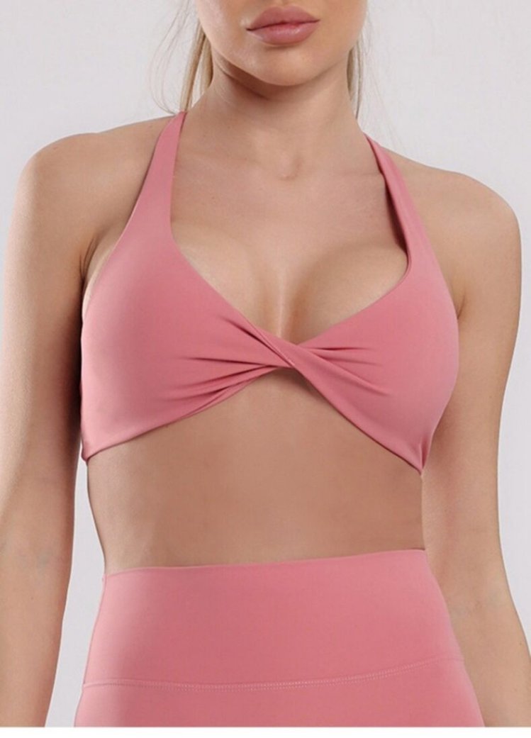 Model wearing sports underwear