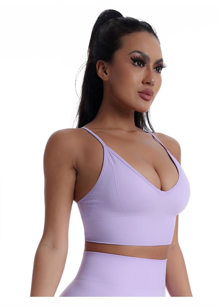 Exercise gym bra for physical activities