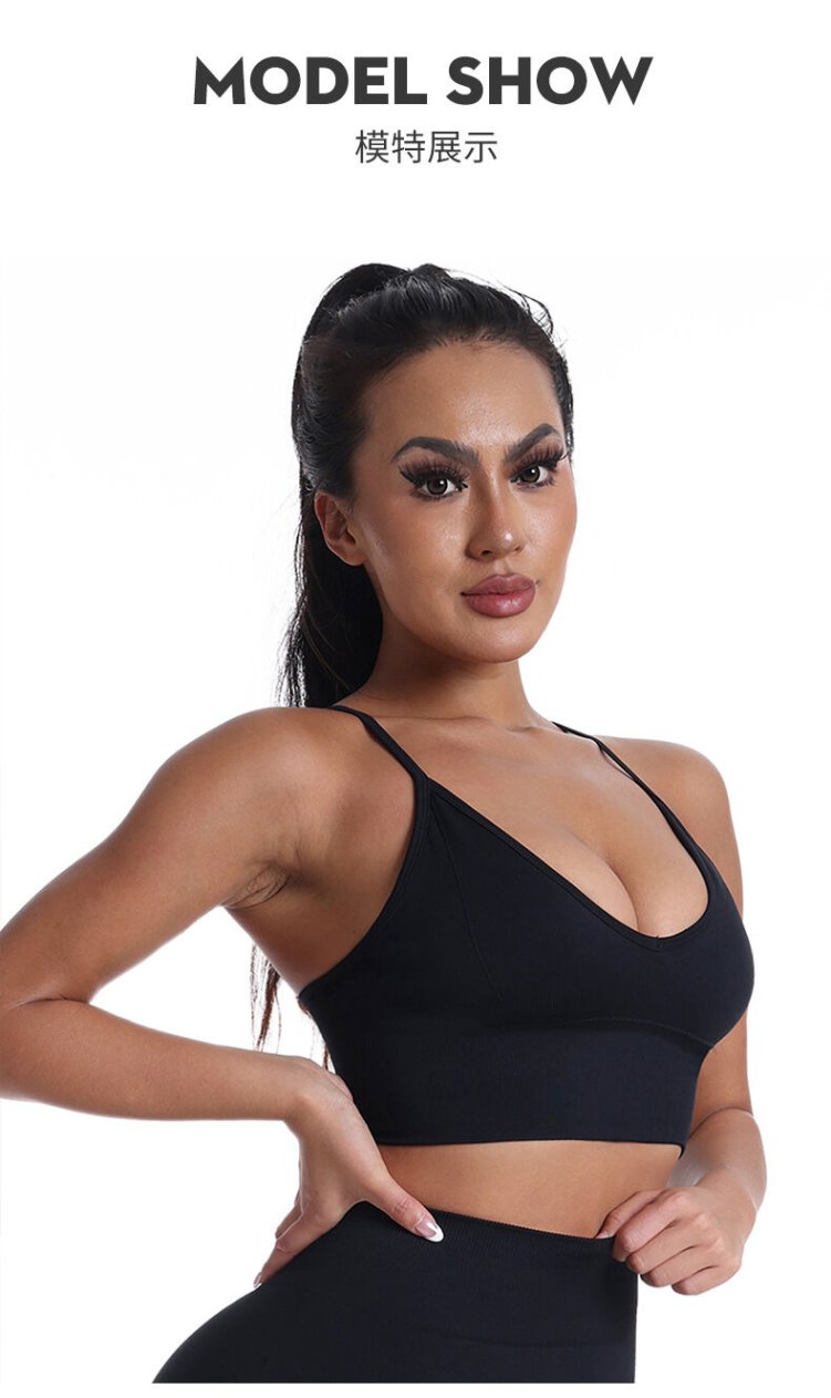 Training gym bra for workout sessions