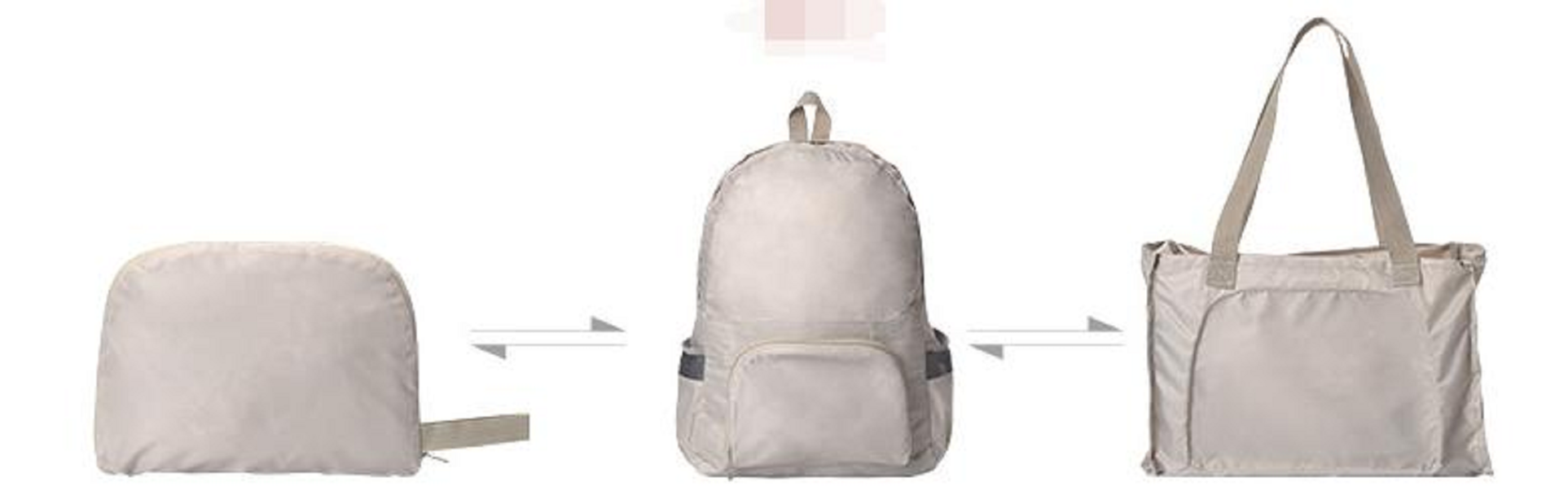 Travel backpack as a promotional gift, high-quality material