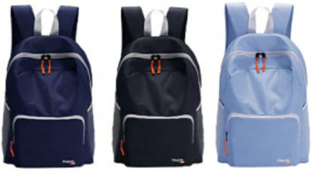 A durable travel backpack ideal for corporate promotional giveaways