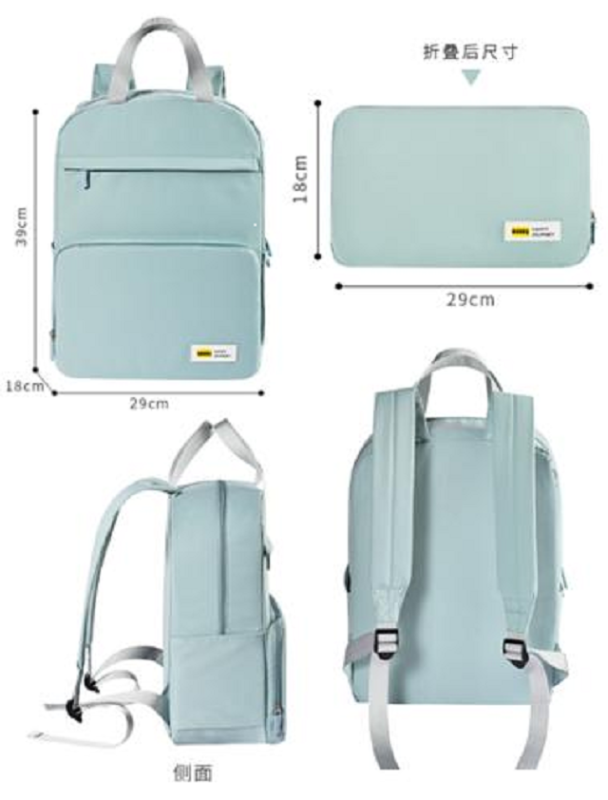 Functional travel backpack as a promotional gift