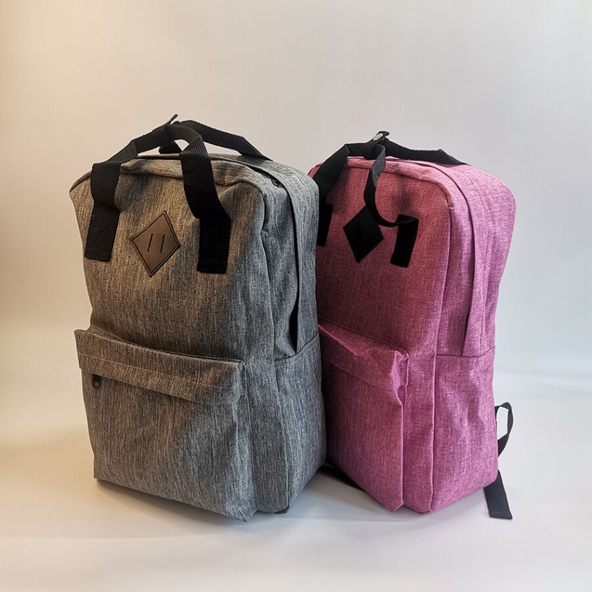 Functional laptop backpack with ample storage for work and personal items.