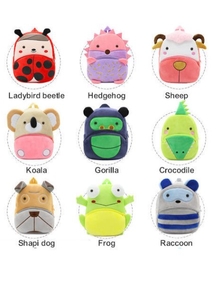 School bag with comfortable straps for easy carrying
