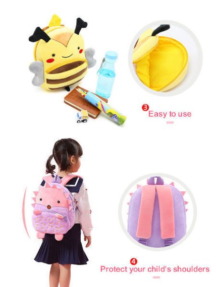 Stylish school bag in various colors for choice