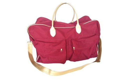 Main view of canvas duffel bag for corporate promotional gifts