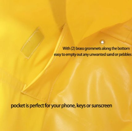 Beach bag for enterprise giveaways
