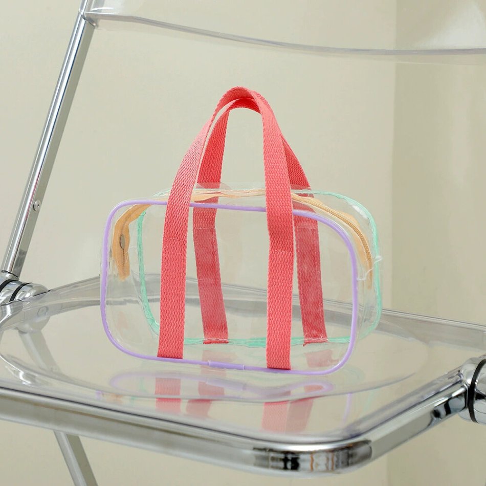Feature of transparent washbag for gifts