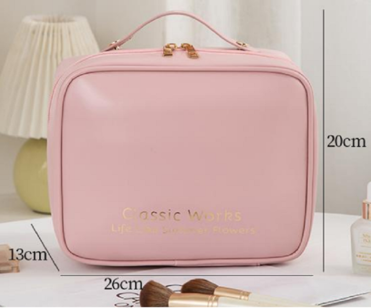 Promotional cosmetic bag with unique design