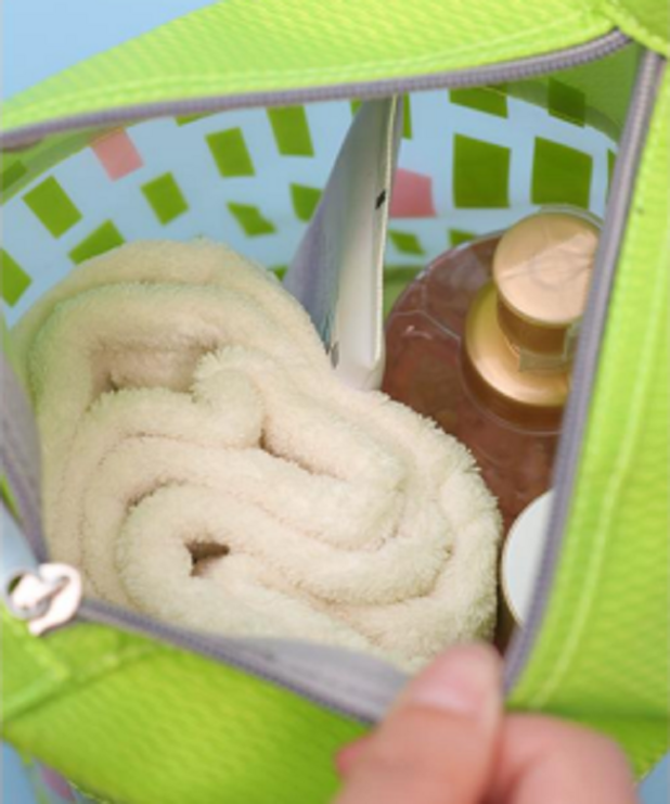 Promotional cosmetic bag for enterprise promotion