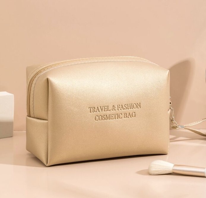 Luxury cosmetic bags in elegant style for business promotions