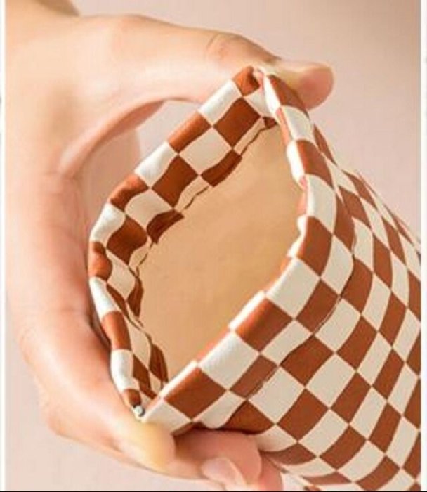 Spacious interior PU bag for daily use