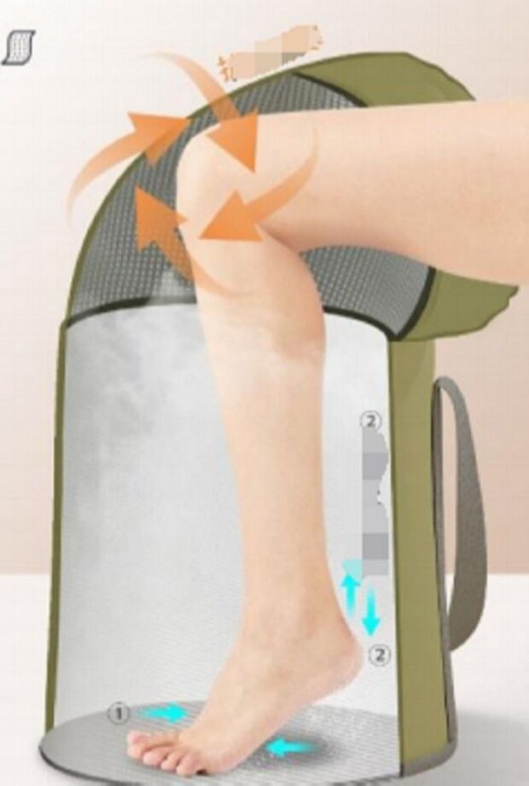 Alternative foot bath bag for promotional purposes