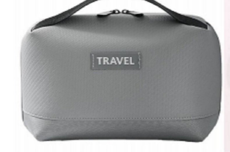 Promotional cosmetic bag for enterprise use - angle view