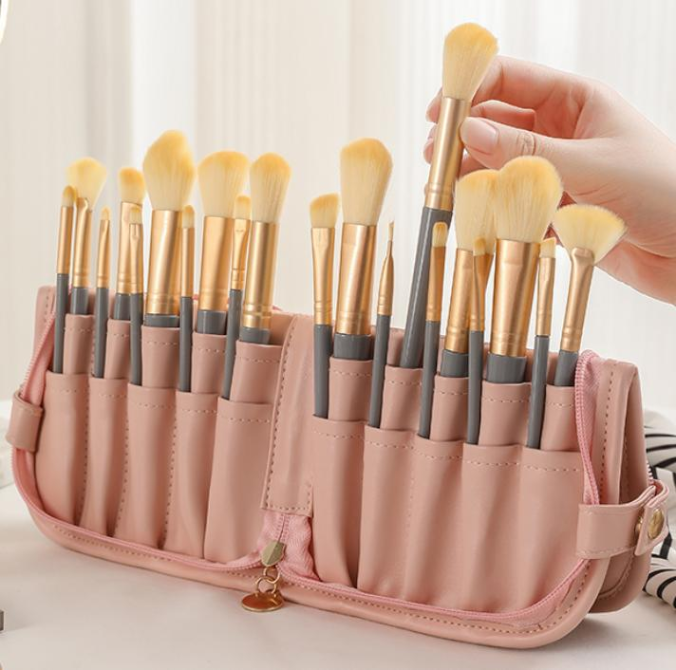 Another angle of brush bag for promotional use