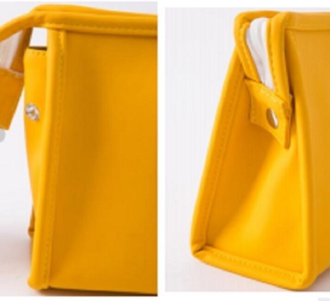 An attractive cosmetic bag designed for enterprise promotional activities.