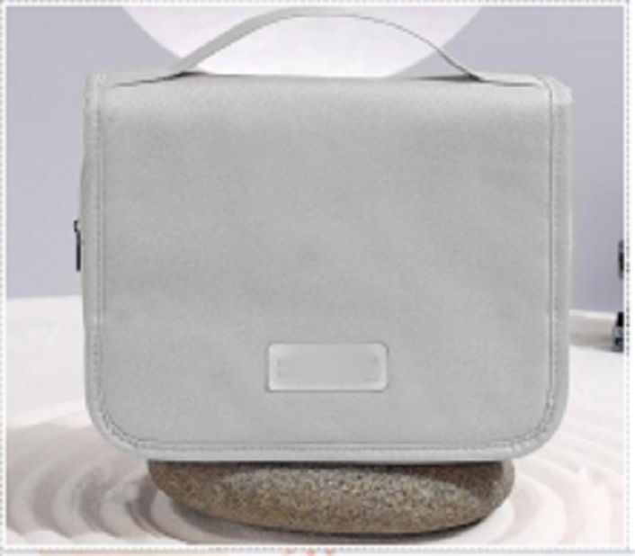 Compact cosmetic bag for enterprise promotional gift sets