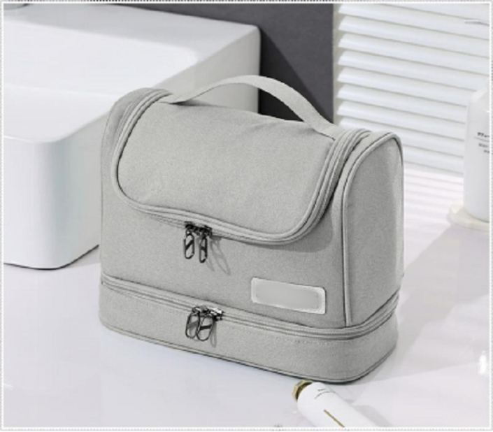 Promotional image of a stylish cosmetic bag for enterprise promotional gifts
