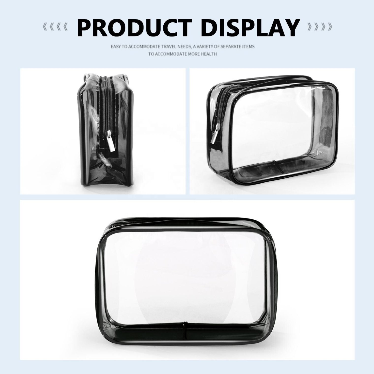 Fashionable color cosmetic bag for women
