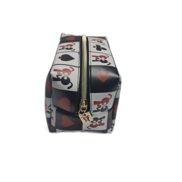 PVC cosmetic bags in usage