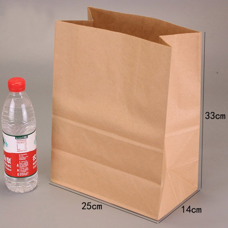 Detail view of greaseproof bag material