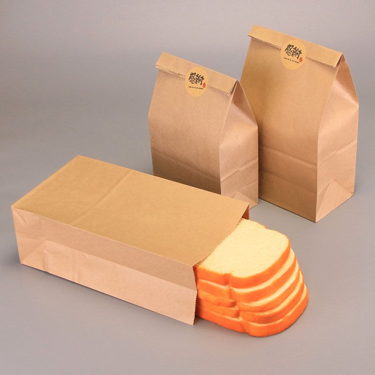 Branding on greaseproof bags for corporate identity
