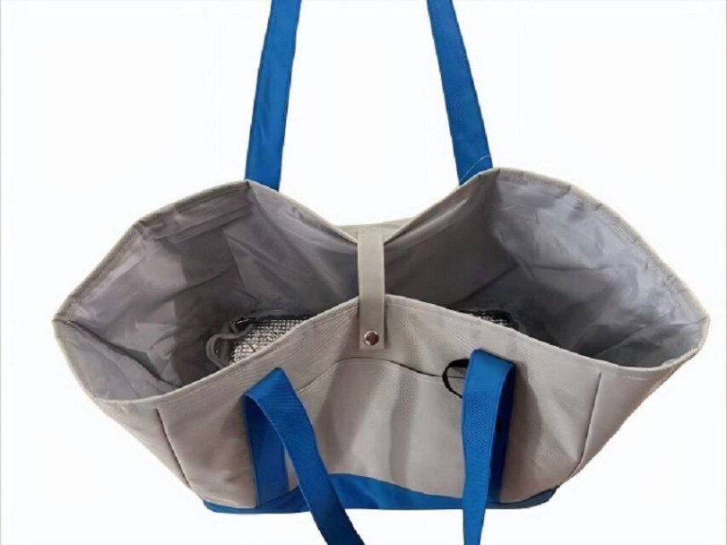 Cooler bag in use for outdoor activities