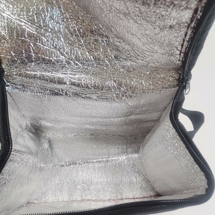 Promotional cooler bag with ice compartment