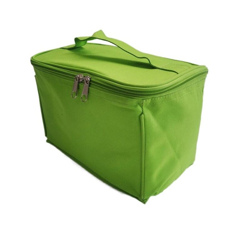 Promotional cooler bag with ice compartment