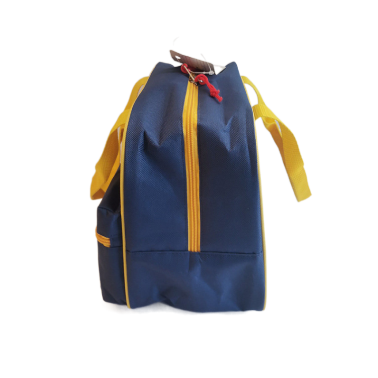 Red cooler bag with unique feature