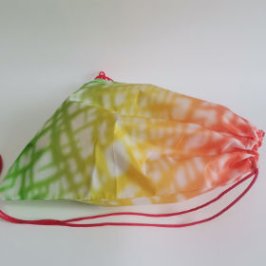 Custom printed drawstring bag for promotional use