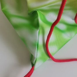 Branded drawstring bag for corporate giveaways