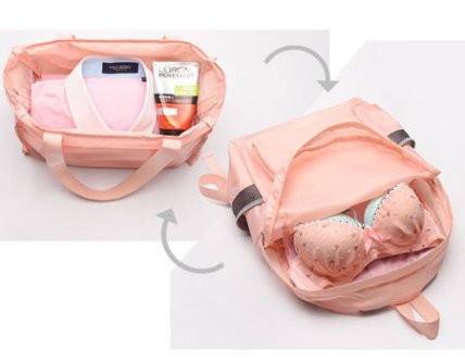 Usage scene of folding bag promotional item