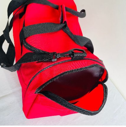 Business promotional traveling bag with brand logo