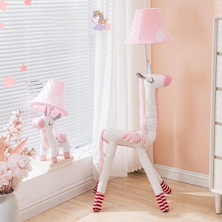 Colorful kids floor lamp for room