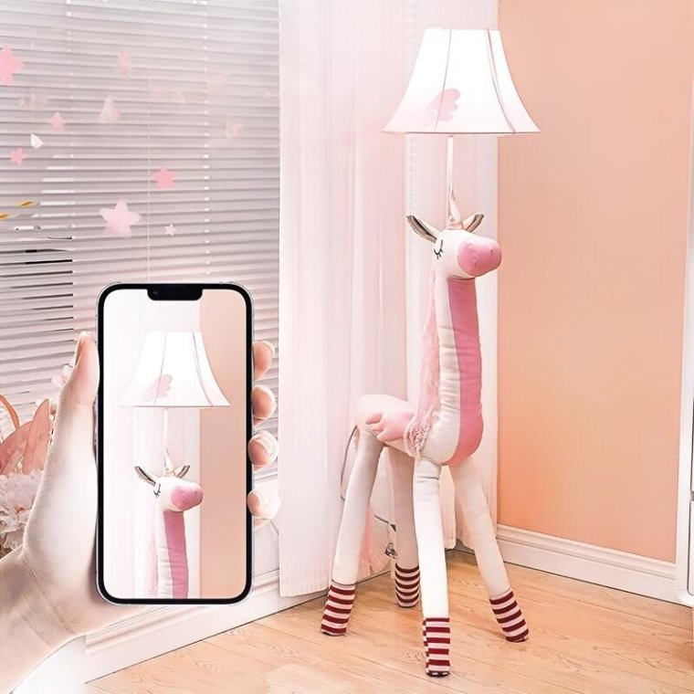 Cute kids floor lamp for bedroom