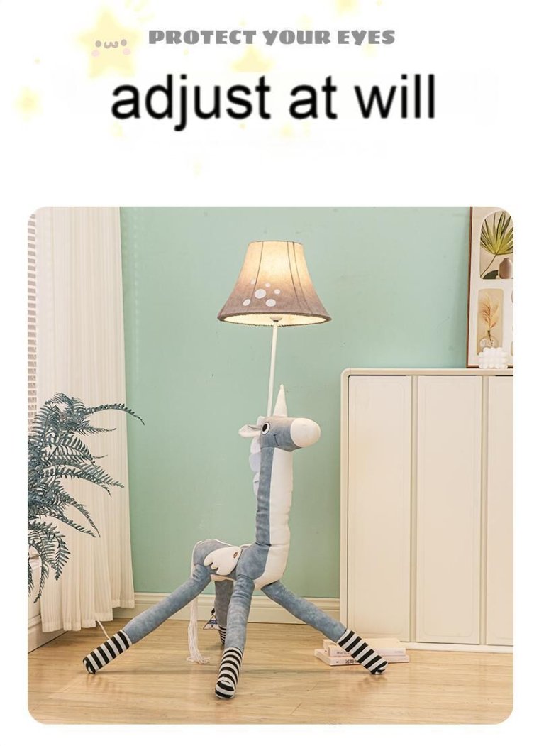 Colorful children's floor lamp for bedroom