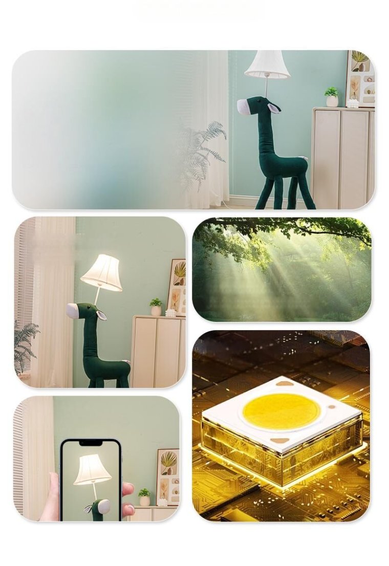 Colorful floor lamp for children's bedroom decor