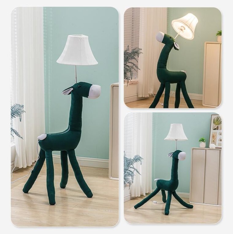 Stylish floor lamp for children's study corner