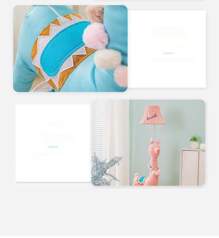 Modern children's floor lamp with unique design