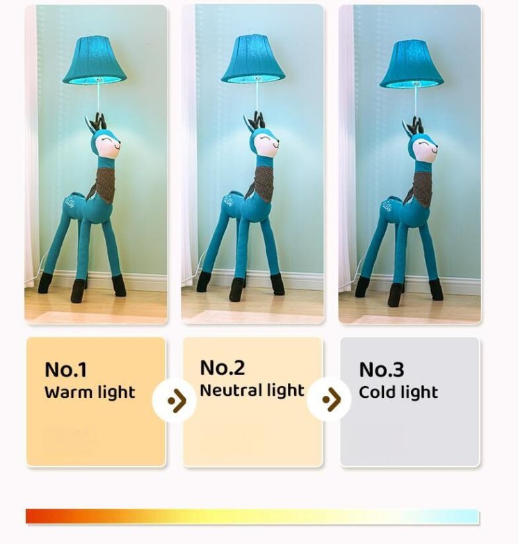 Stylish children's floor lamp for nursery