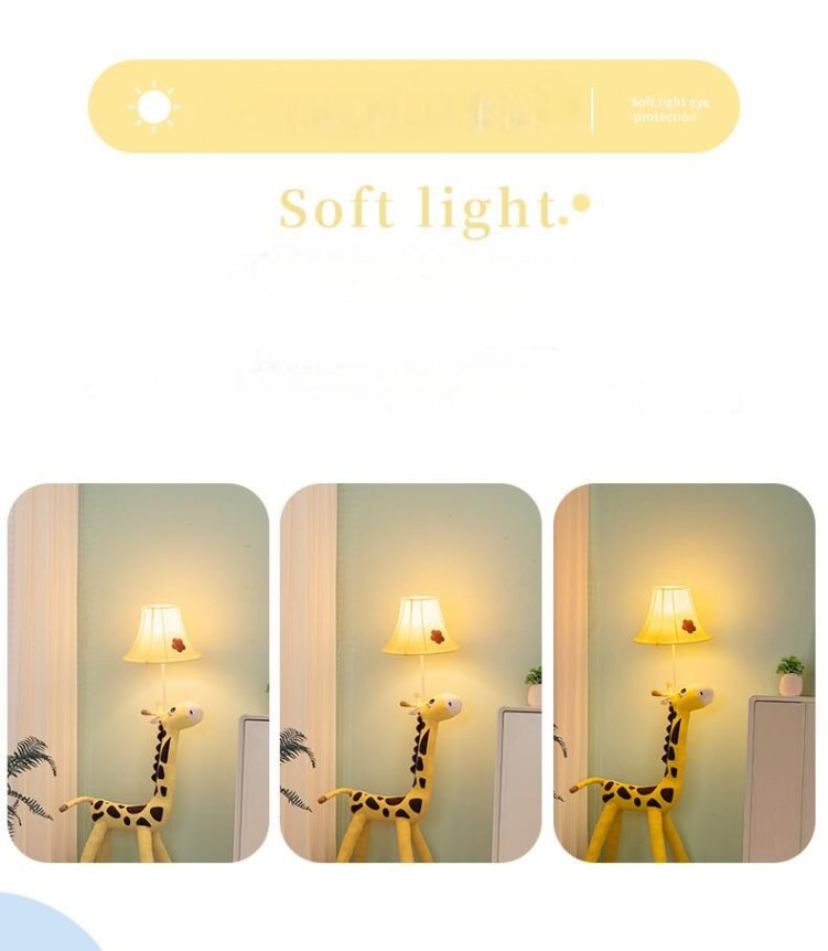 Cute children's floor lamp for bedroom
