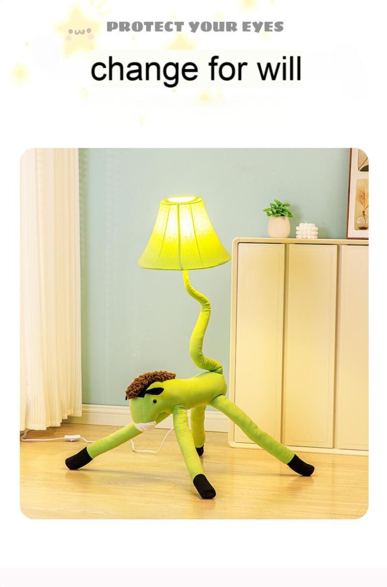 Modern children's floor lamp with unique design