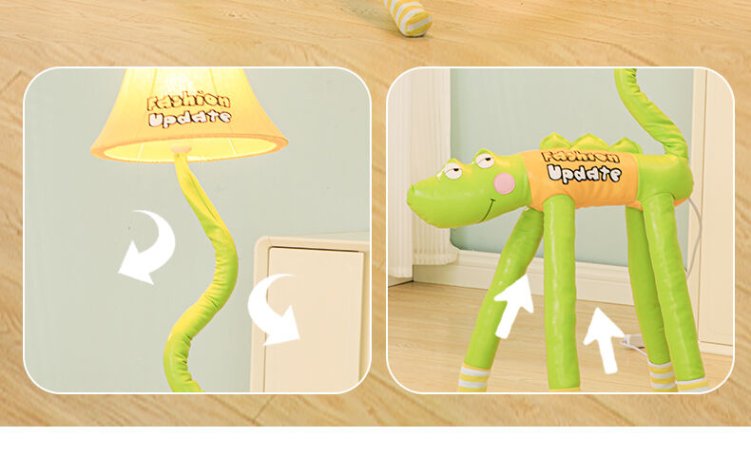 Playful lamp design for kids