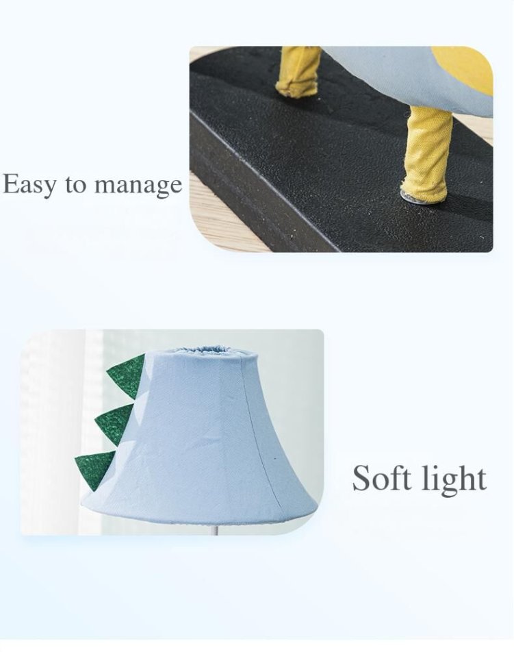 Cartoon kids room lamp design