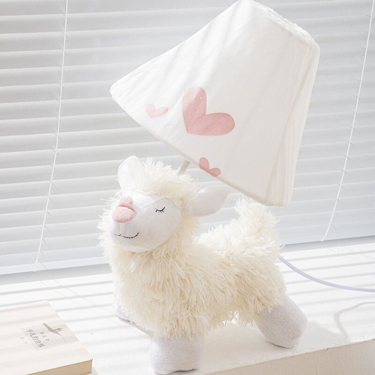 Modern children's table lamp with adjustable brightness