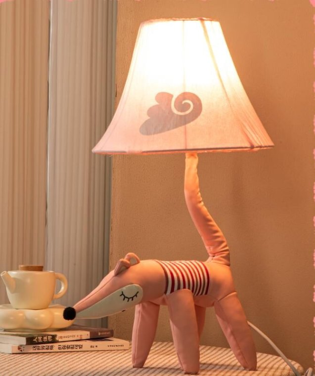 Functional children's room lamp with adjustable light