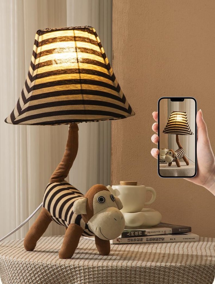 Elegant children's bedroom lamp creating a sophisticated look