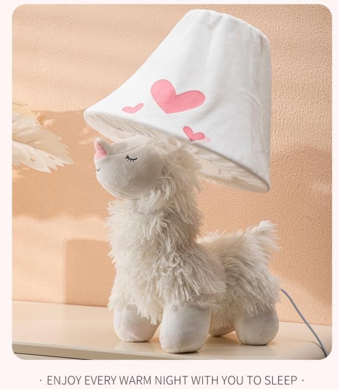 Modern baby room lamp with gentle glow